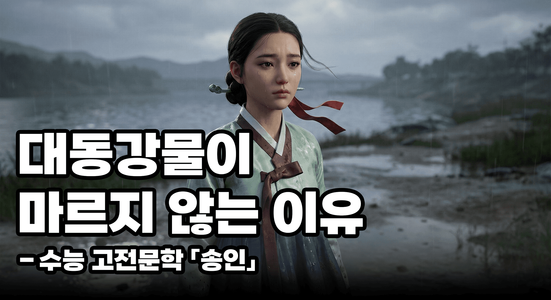 [수능 고전문학 「송인」 해석] 이별을 끝내지 않기로 했다